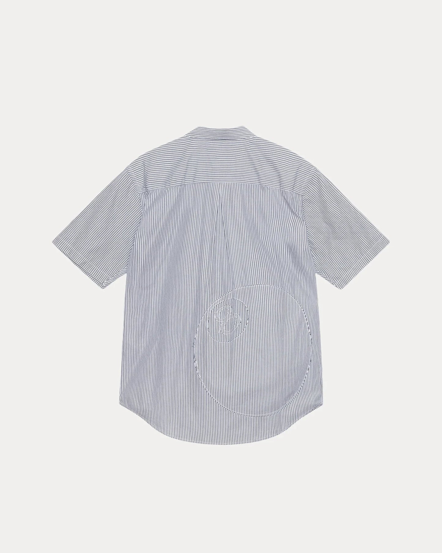 STUSSY BOXY SS SHIRT 8 BALL STRIPE