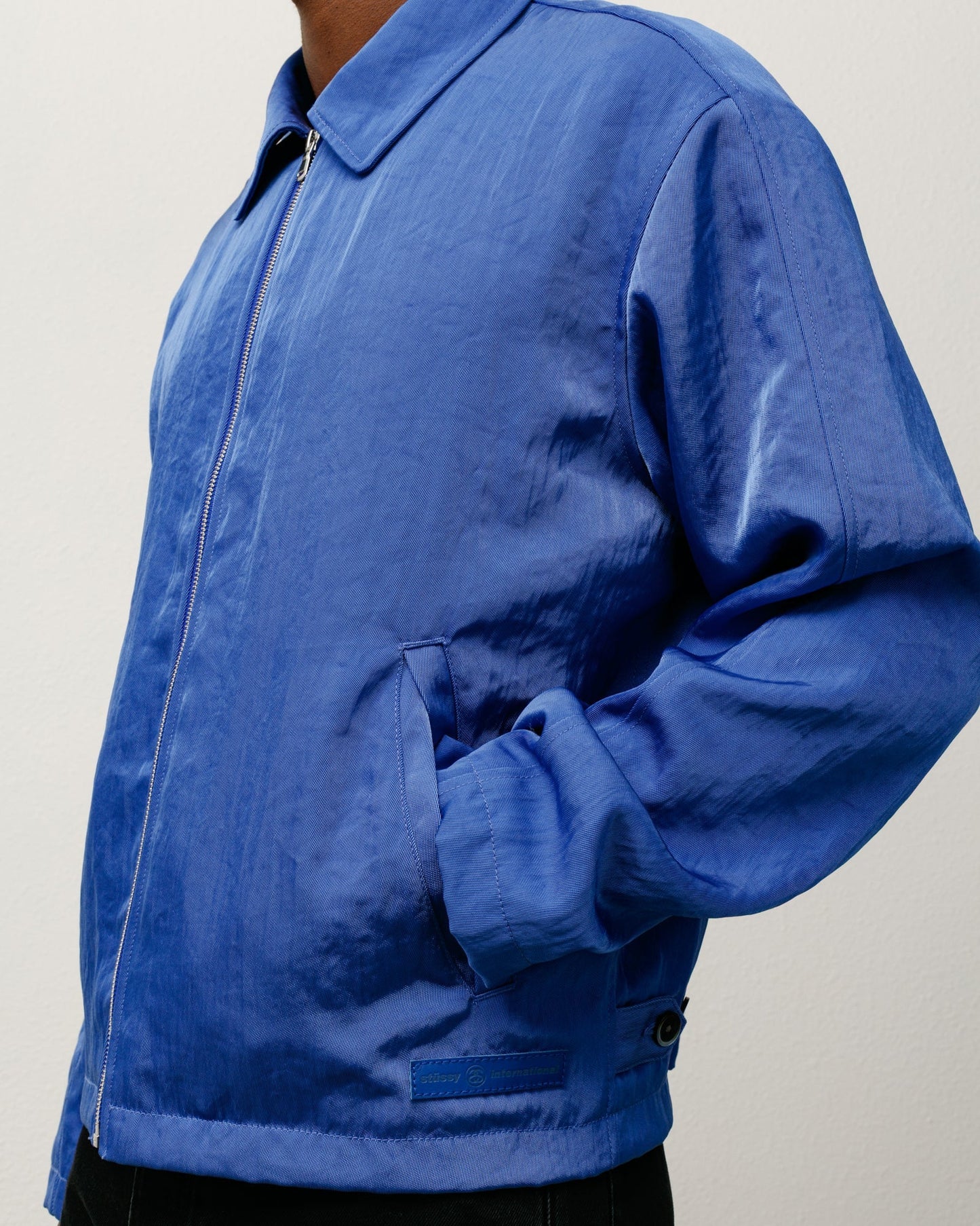 STUSSY SS LINK NYLON CLUB JACKET