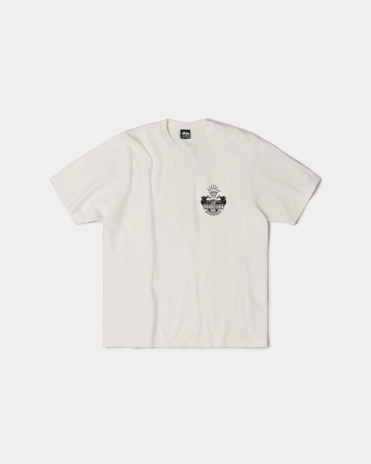 STUSSY BUILT TO LAST TEE PIGMENT DYED