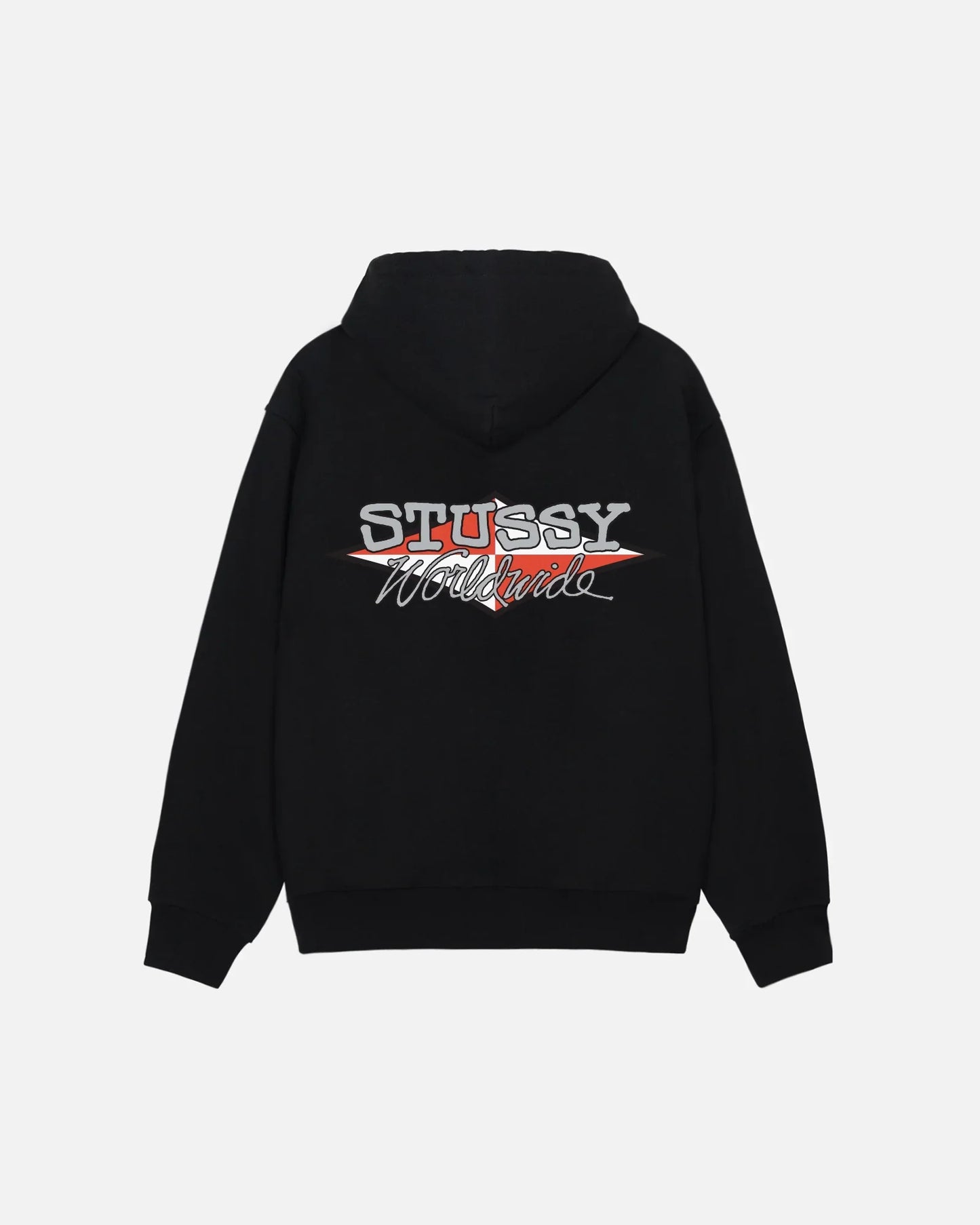 STUSSY WORLDWIDE DIAMOND HOODIE