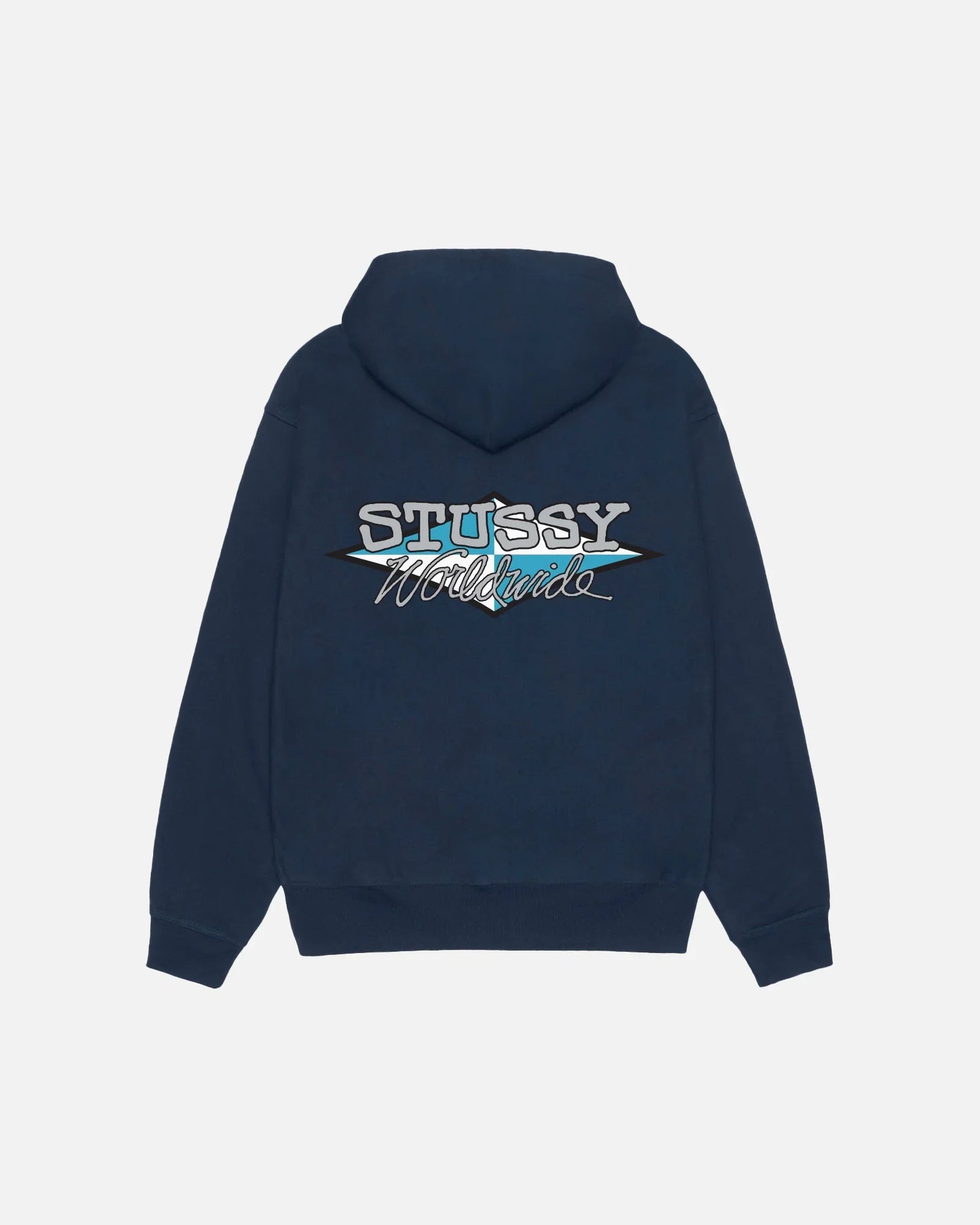 STUSSY WORLDWIDE DIAMOND HOODIE