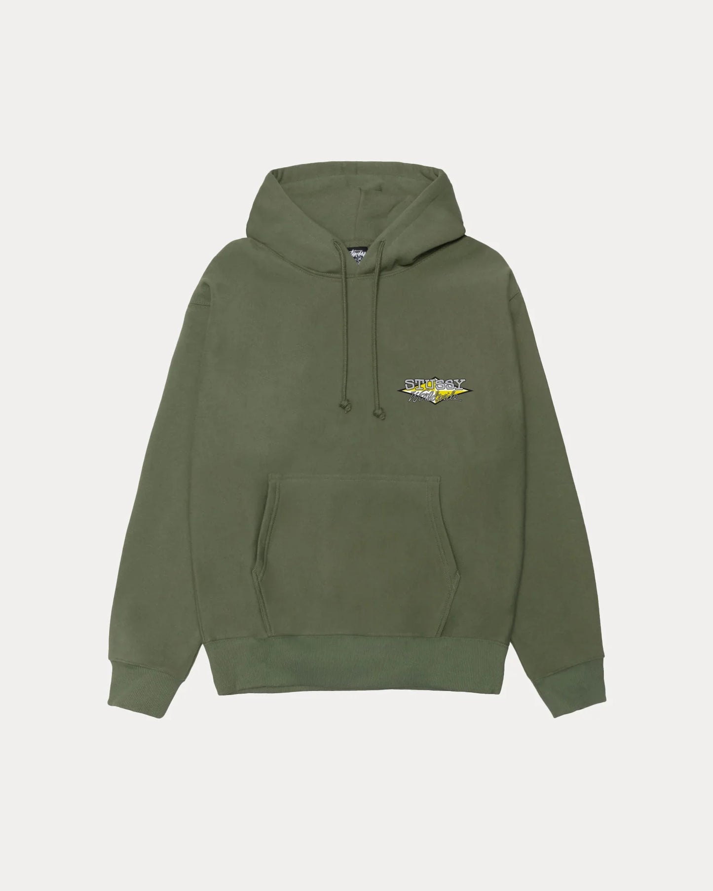 STUSSY WORLDWIDE DIAMOND HOODIE