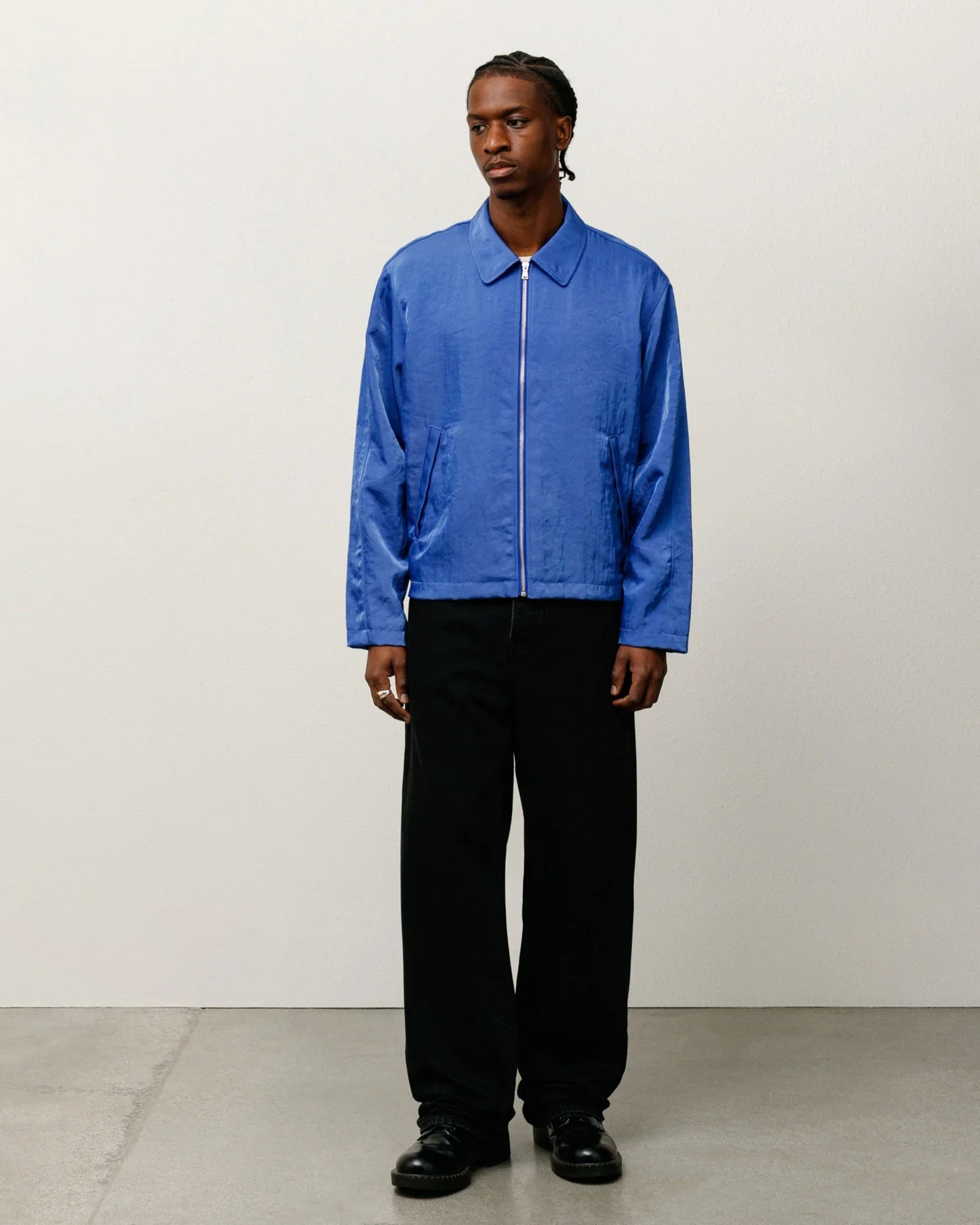 STUSSY SS LINK NYLON CLUB JACKET