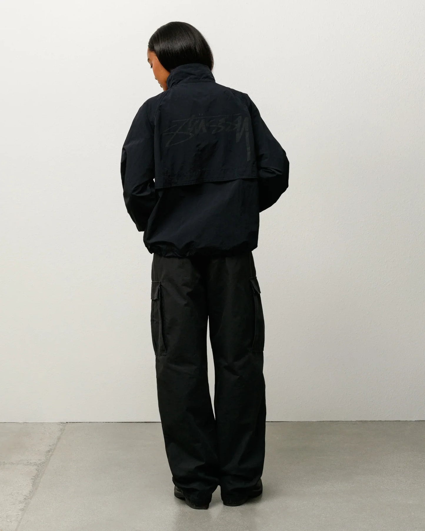 STUSSY WARM UP JACKET