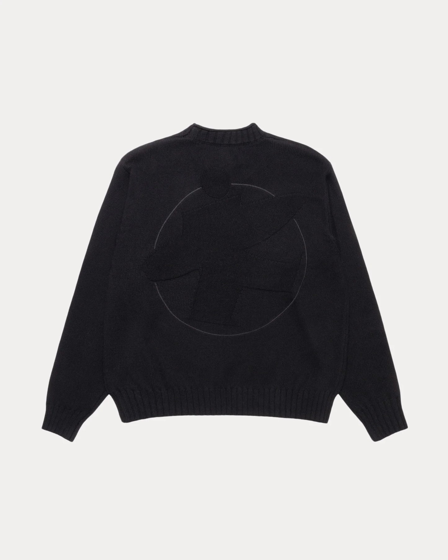 STUSSY SURFMAN MOCK SWEATER