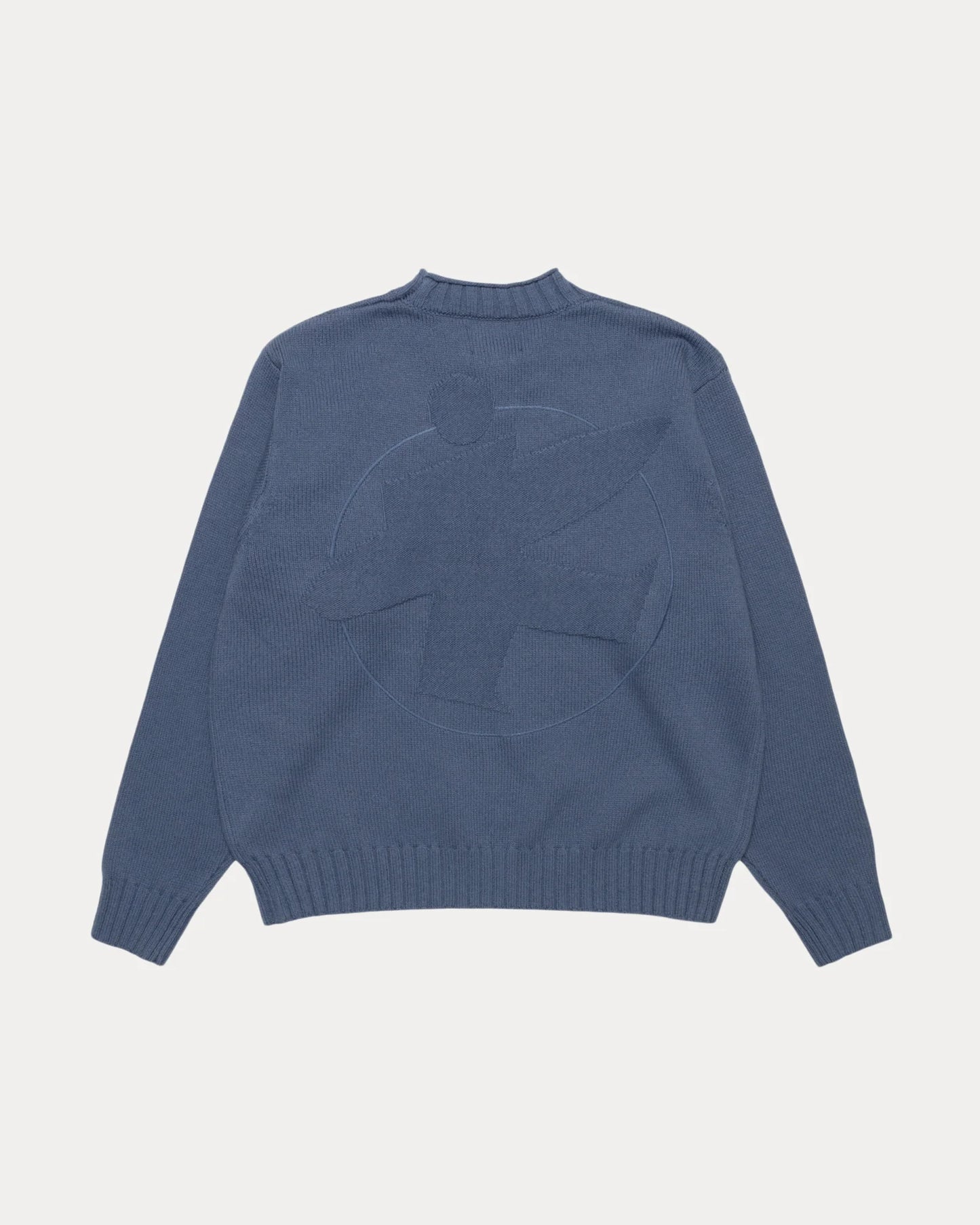 STUSSY SURFMAN MOCK SWEATER