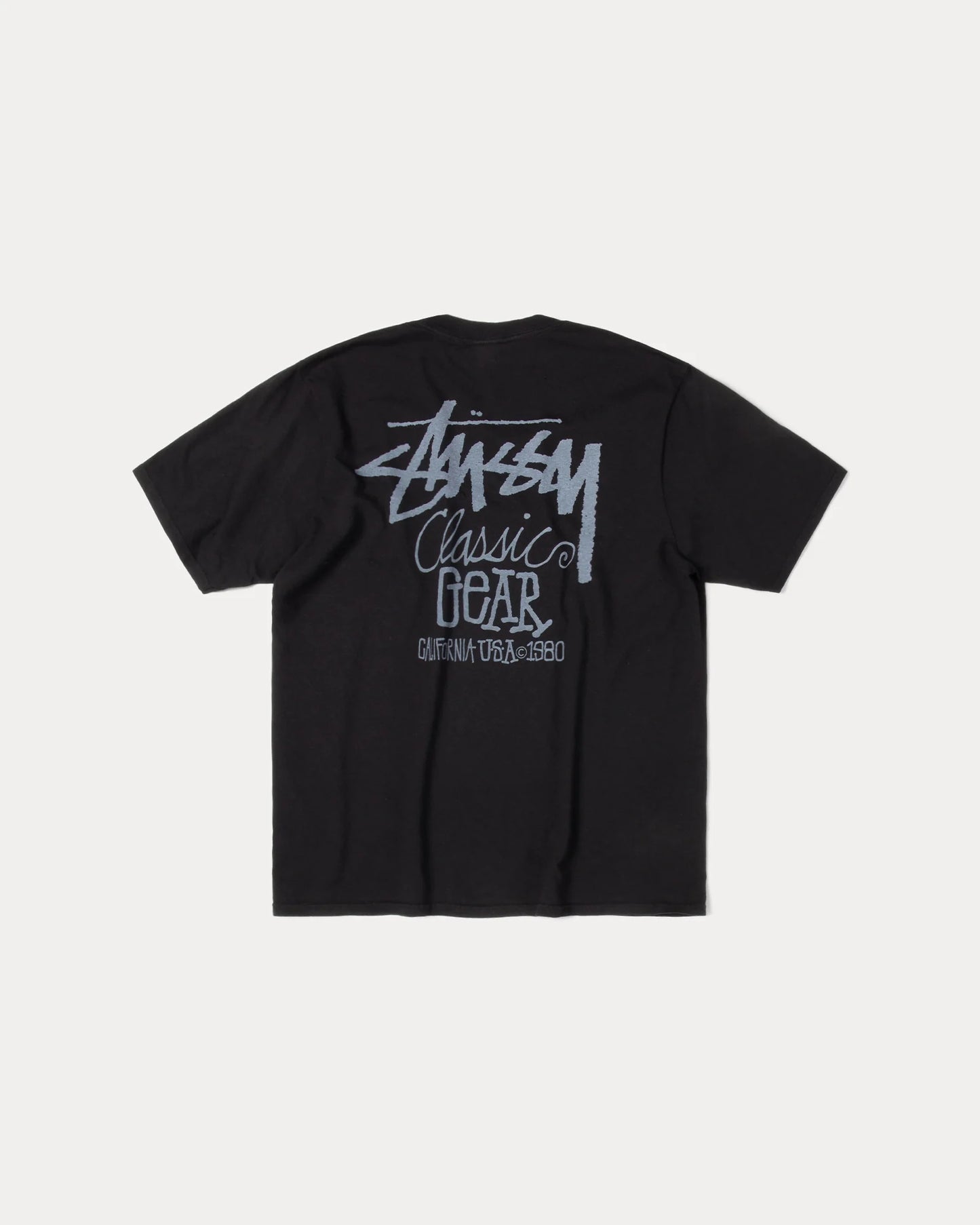 STUSSY CLASSIC GEAR TEE PIGMENT DYED