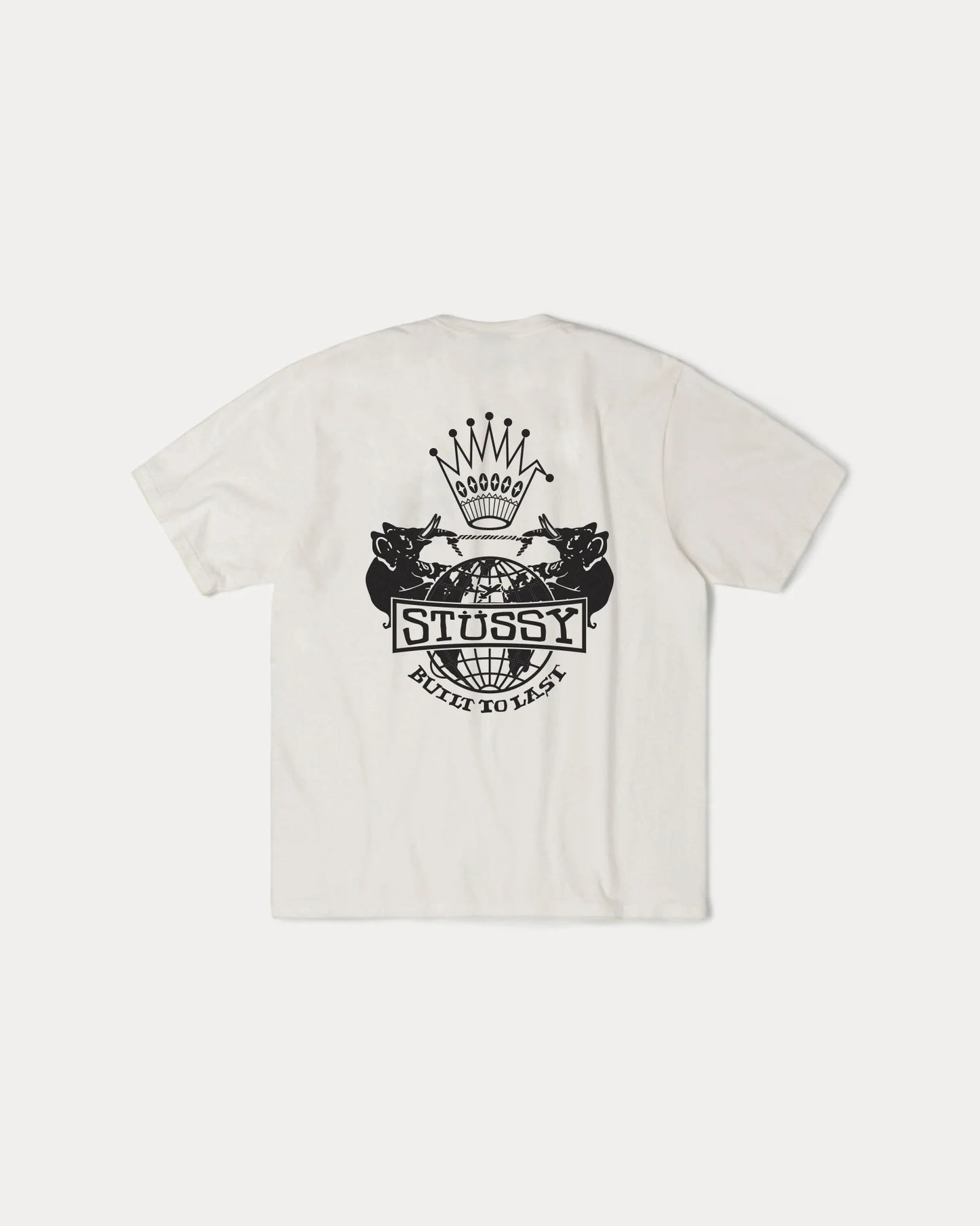 STUSSY BUILT TO LAST TEE PIGMENT DYED