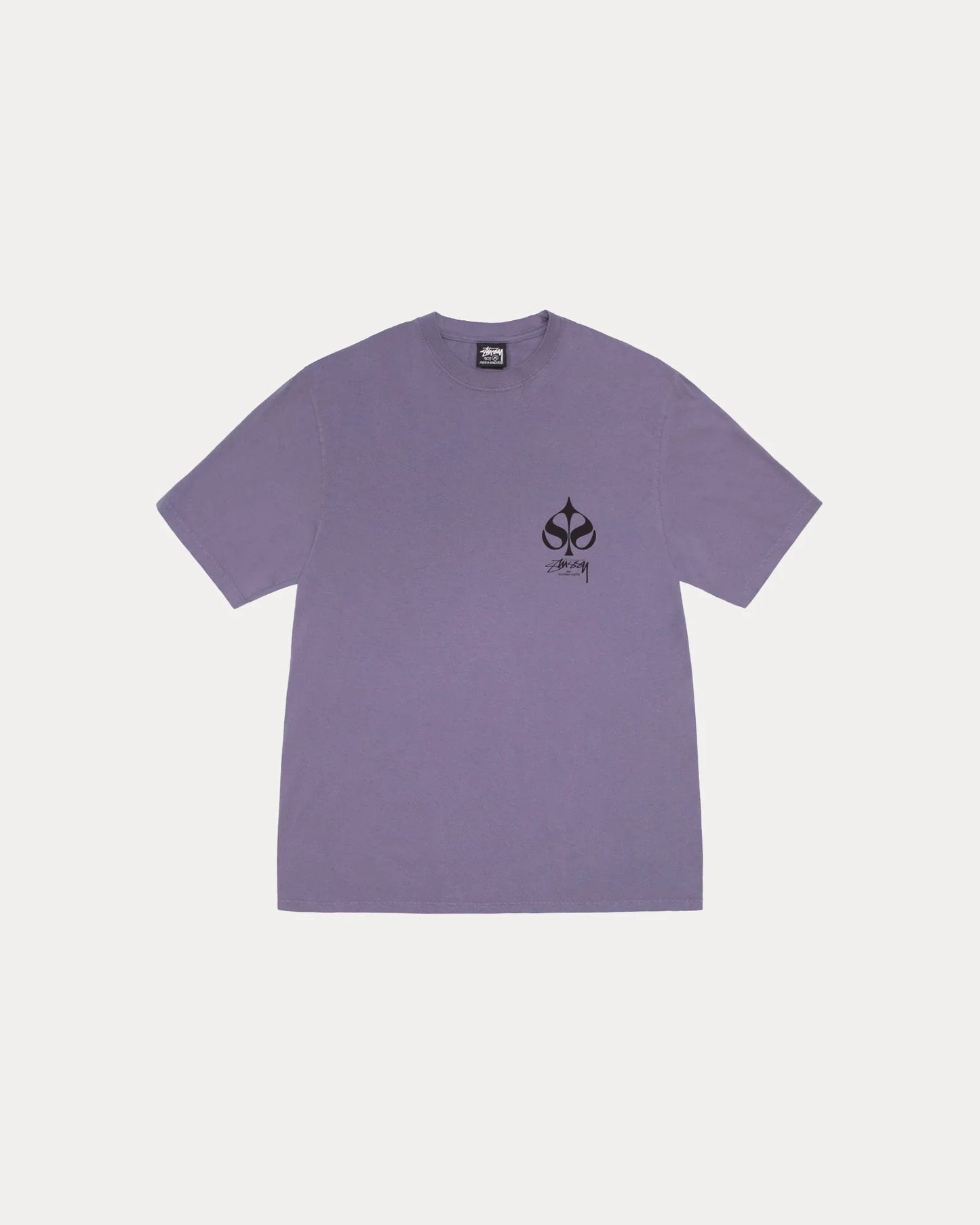 STUSSY SPADE TEE PIGMENT DYED