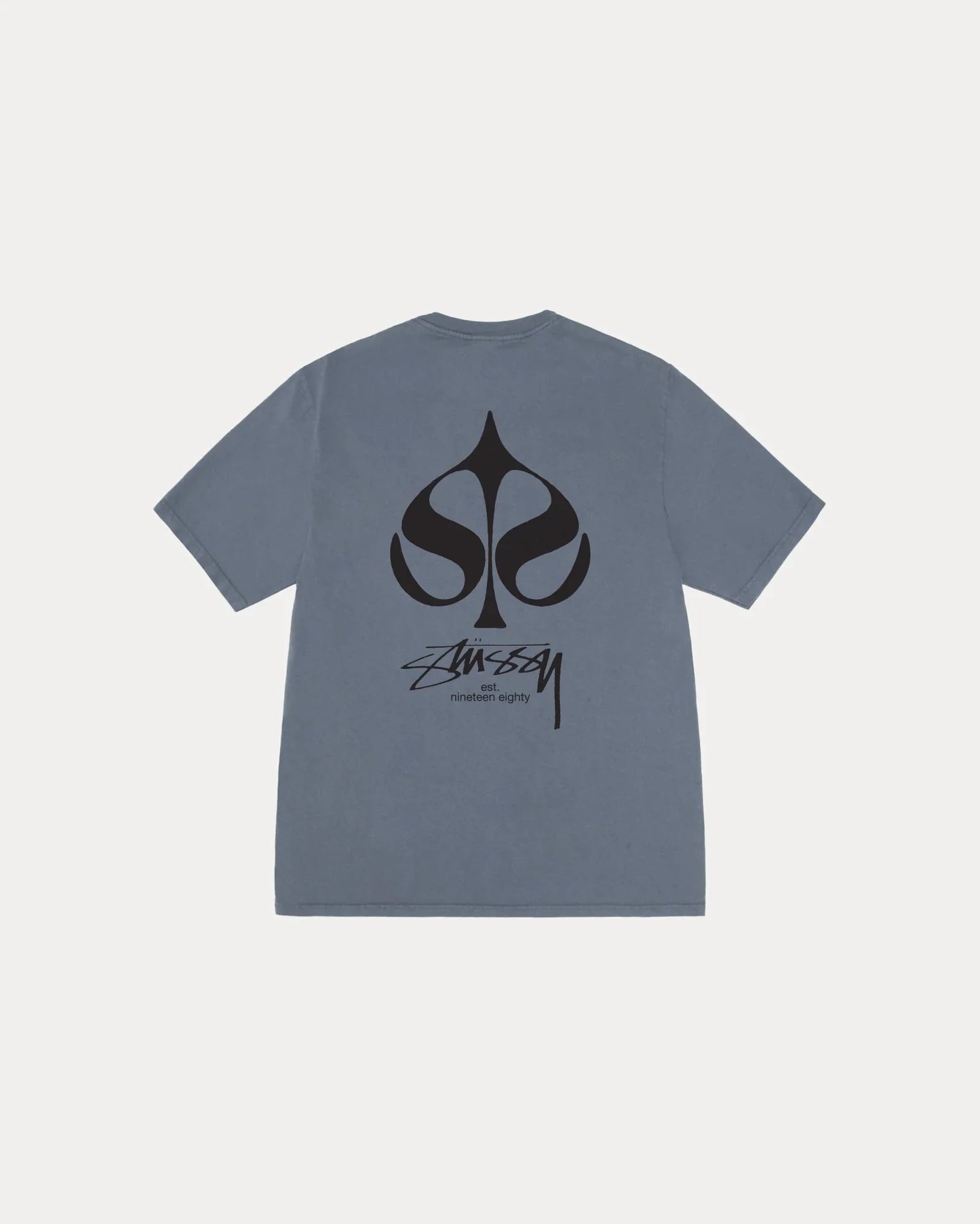 STUSSY SPADE TEE PIGMENT DYED