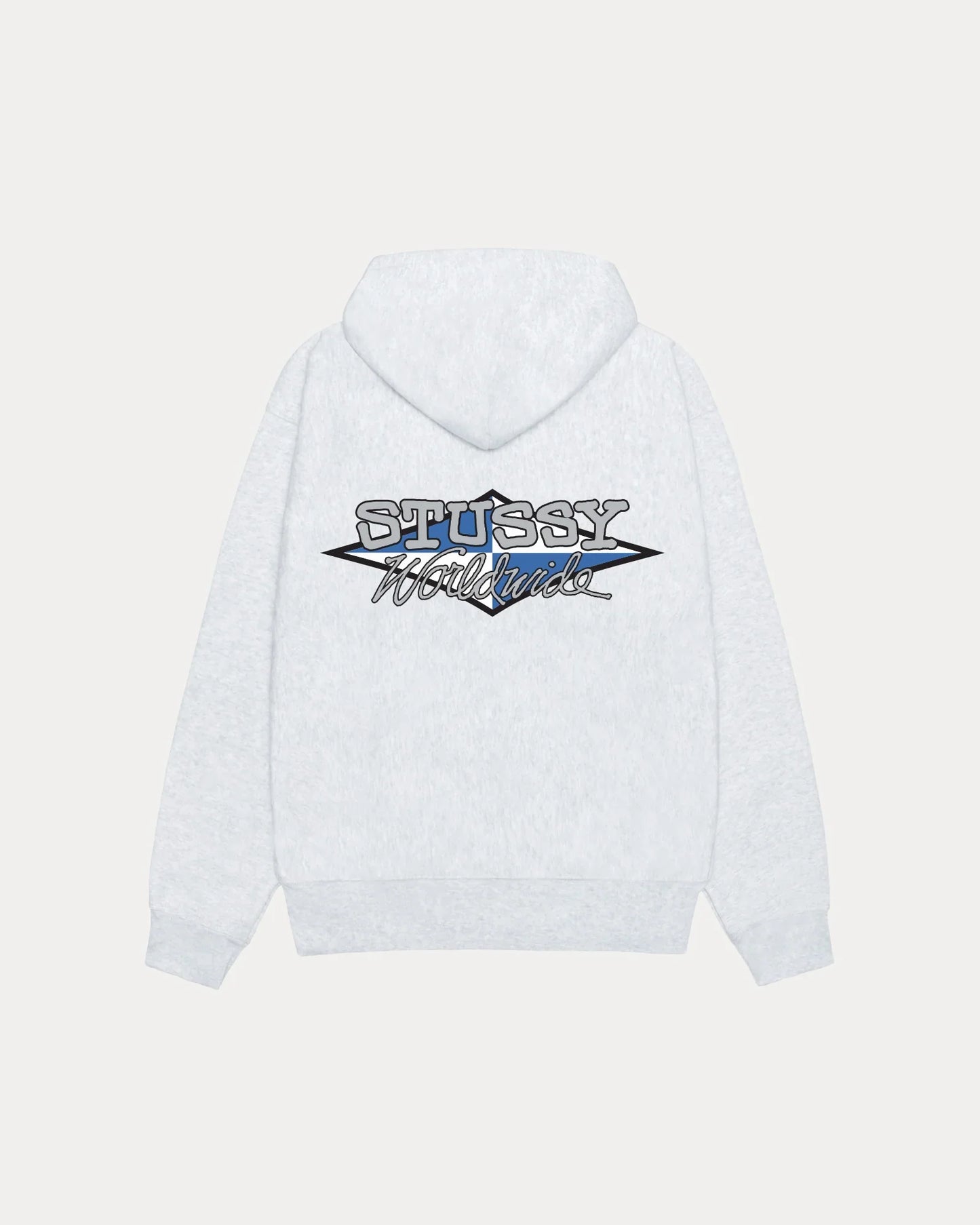 STUSSY WORLDWIDE DIAMOND HOODIE