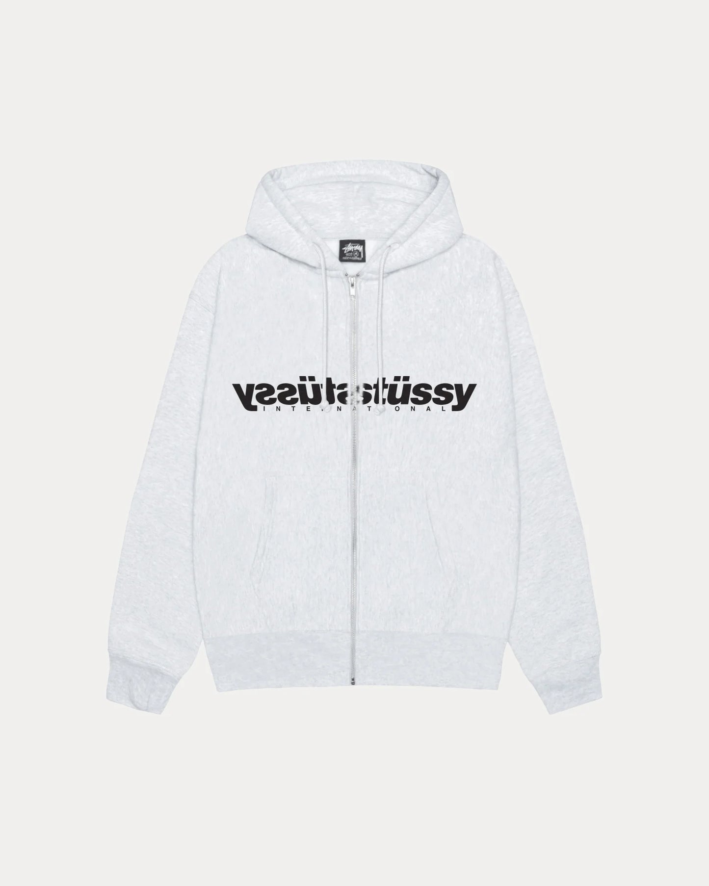 STUSSY MIRROR ZIP HOODIE