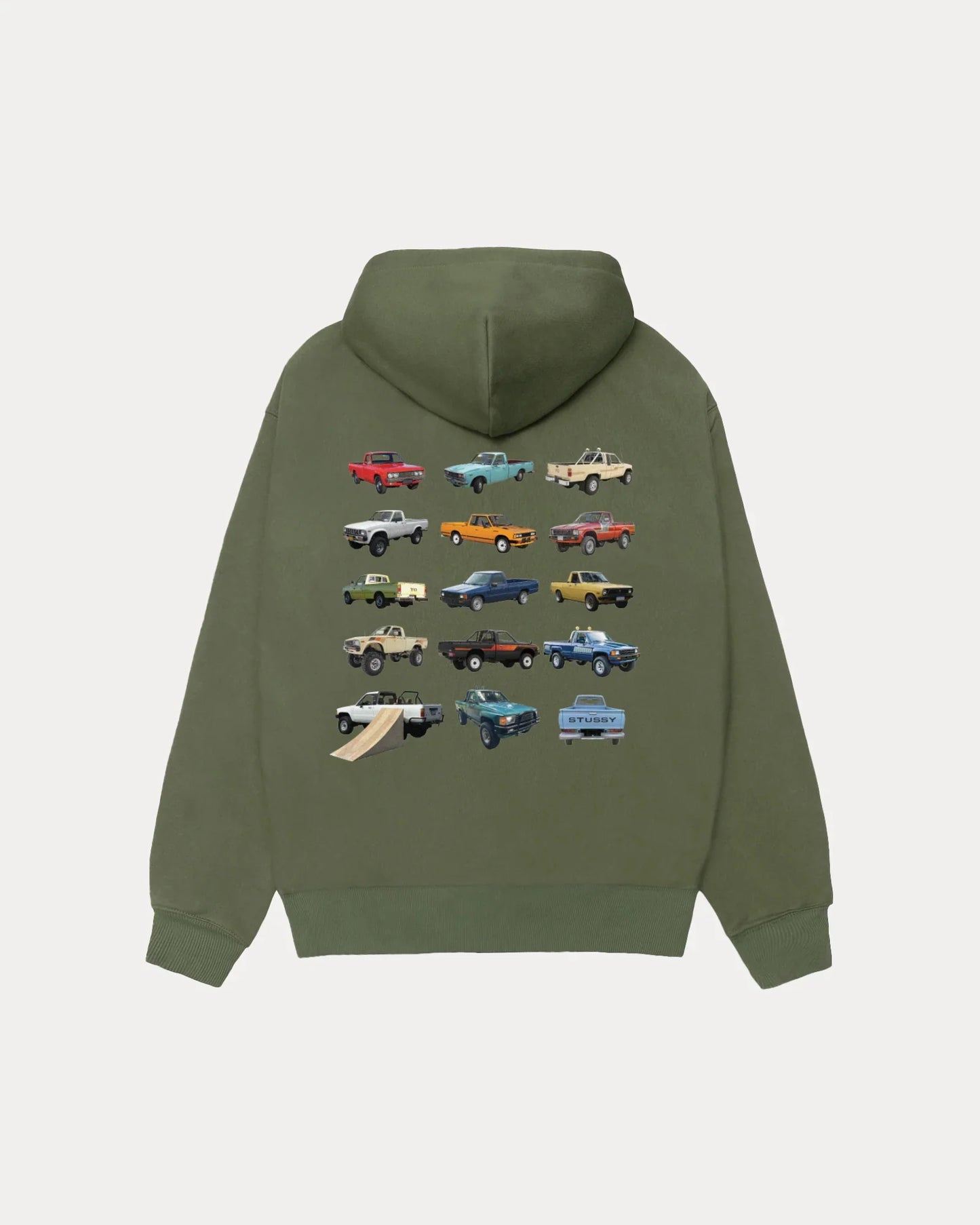 STUSSY PICKUP ZIP HOODIE