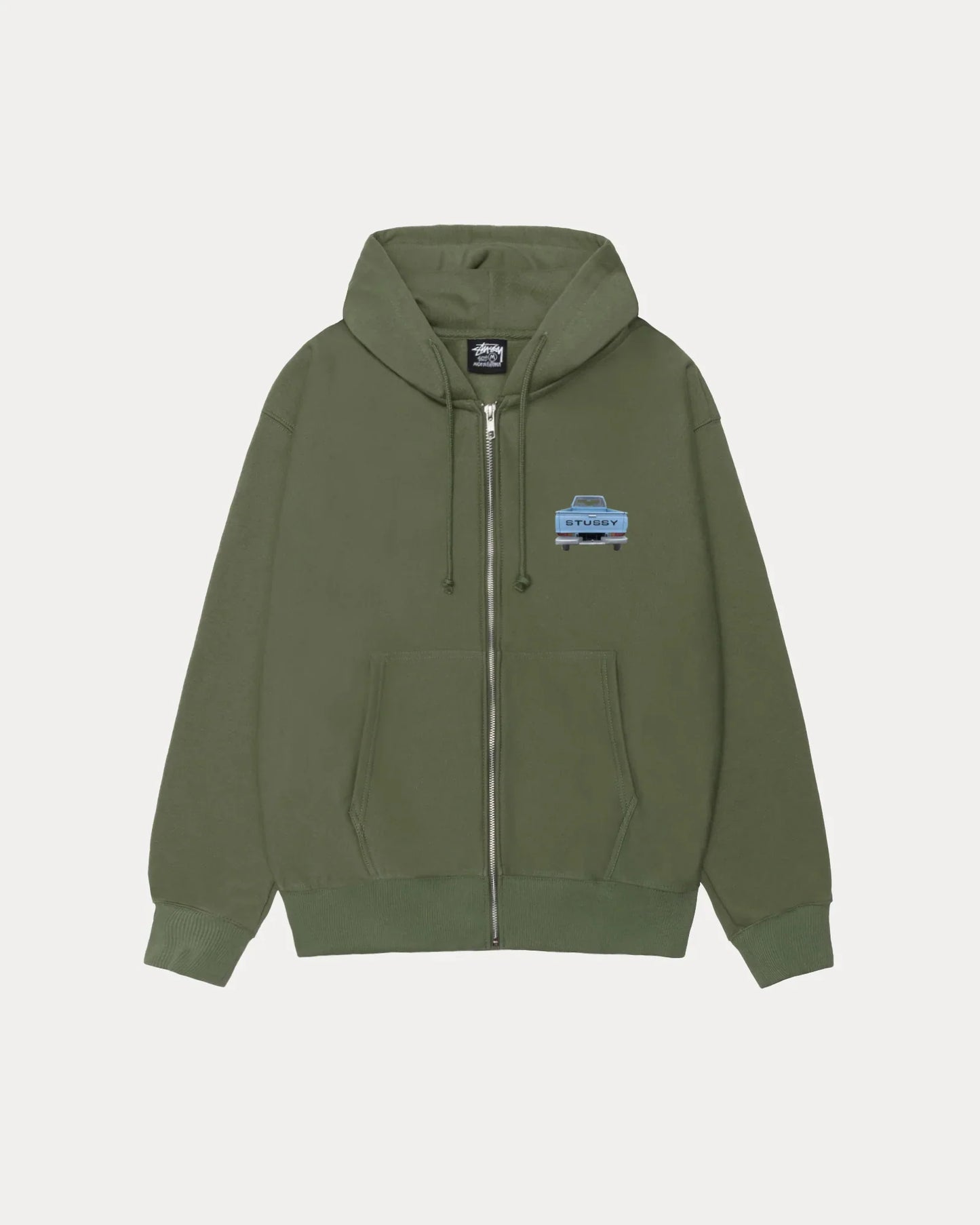 STUSSY PICKUP ZIP HOODIE