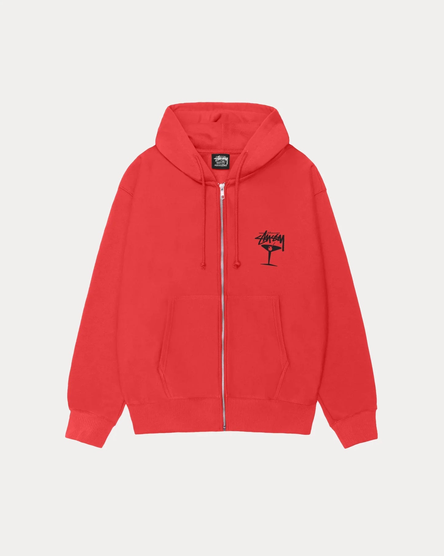 STUSSY MARTINI ZIP HOODIE