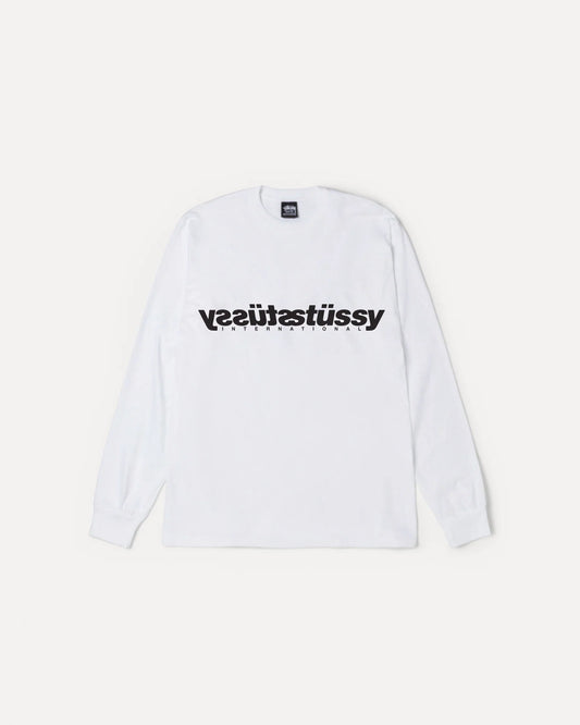 STUSSY MIRROR LONG SLEEVE TEE